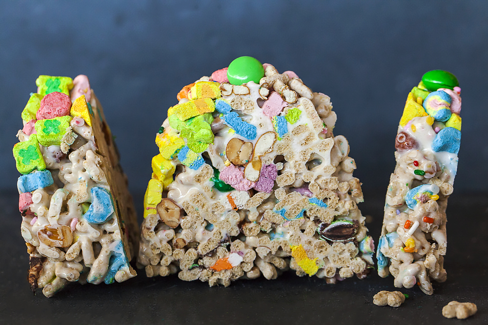 lucky charms cake slice by Jackie Alpers