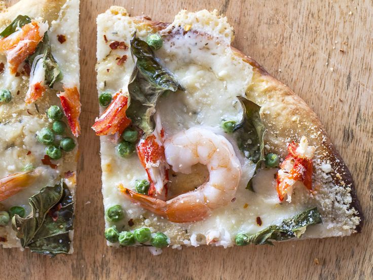 seafood pizza by Jackie Alpers 