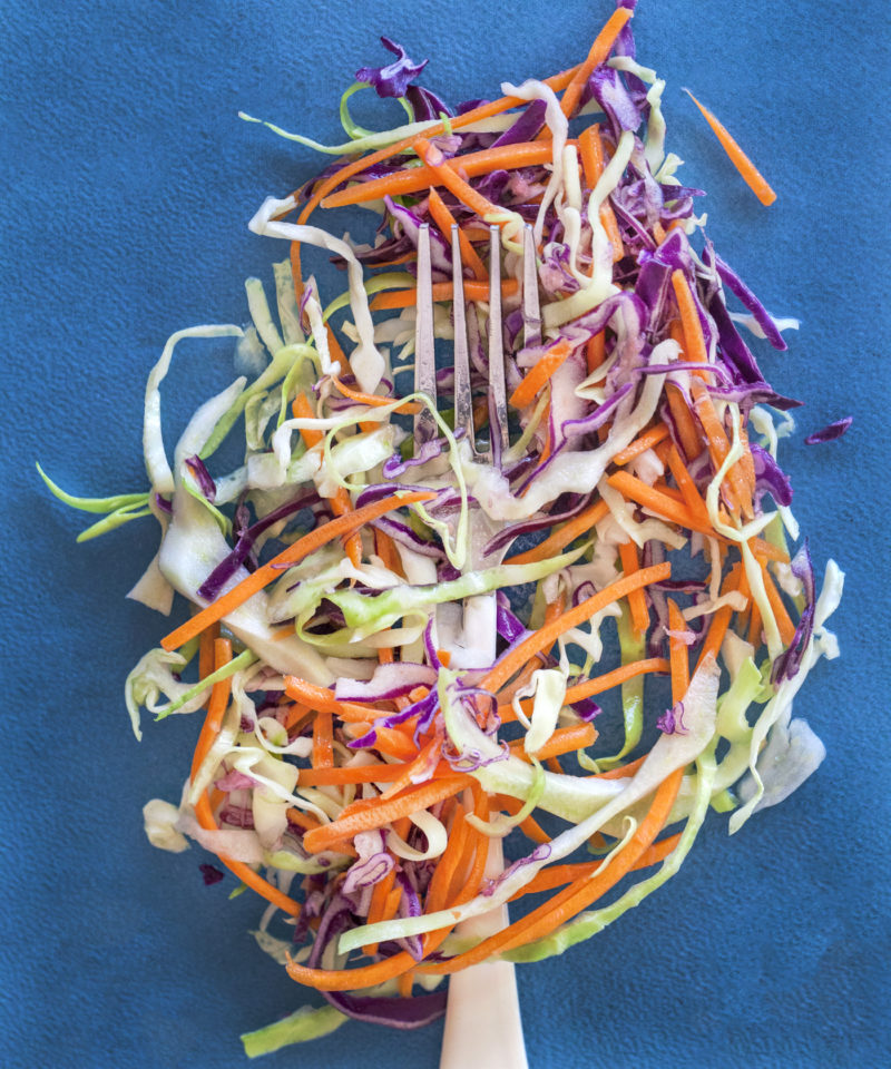 Spicy slaw photograph from Taste of Tucson cookbook chosen for American Photography 37.