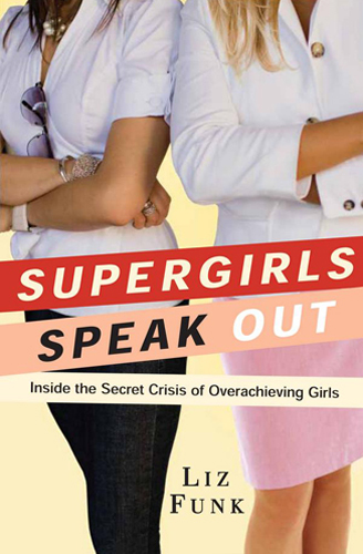 Book Cover Photograph for Supergirls Speak Out!