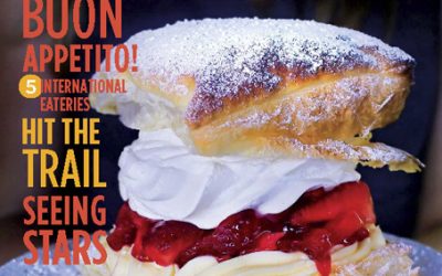 Food photography by Jackie Alpers on the cover of Tucson Guide Magazine