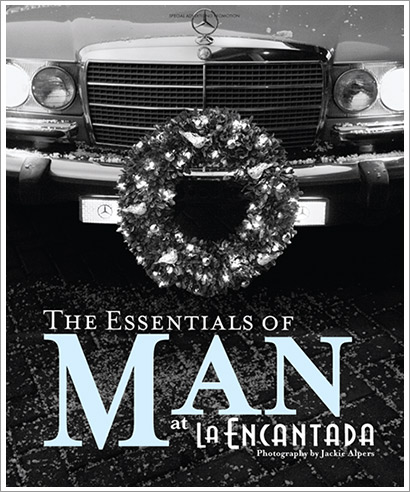Jackie Alpers photographs 2010 Holiday Ad Campaign for La Encantada in Black and White