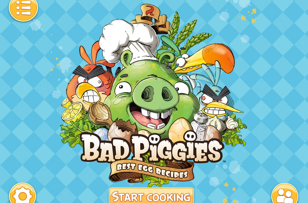 My Angry Birds: Bad Piggies Best Egg Recipes Cookbook Released!