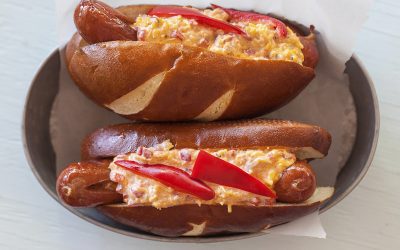 Hot Doggin’ It by Jackie Alpers for Food Network