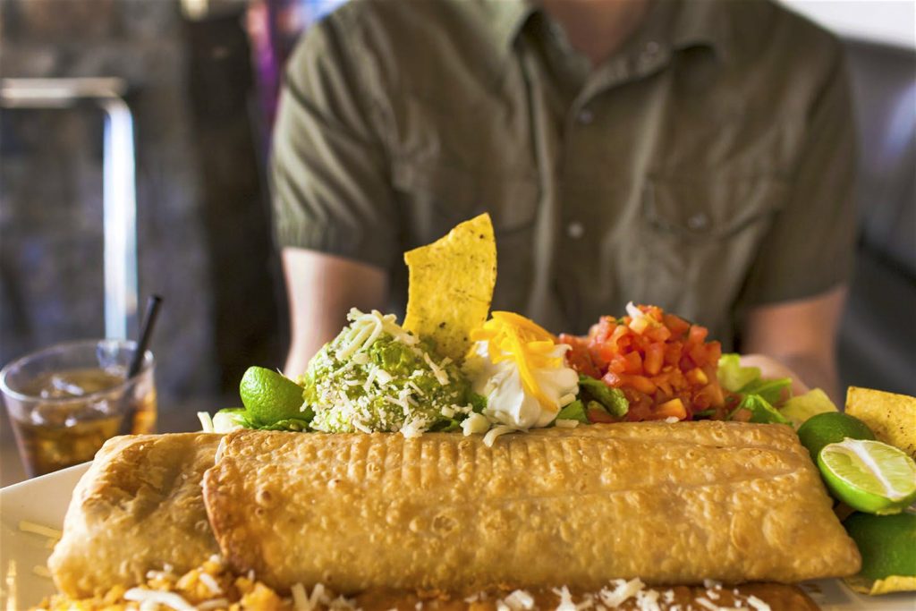 giant chimichanga featured on Lonelyplanet.com