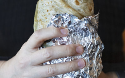 On Burritos: Jackie Alpers for Tasting Table.