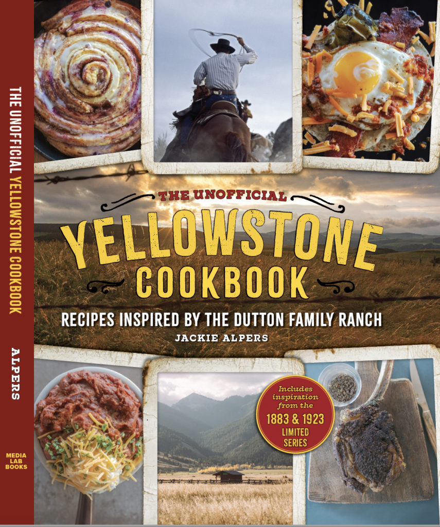 The Unofficial Yellowstone Cookbook by Jackie Alpers Cover Reveal