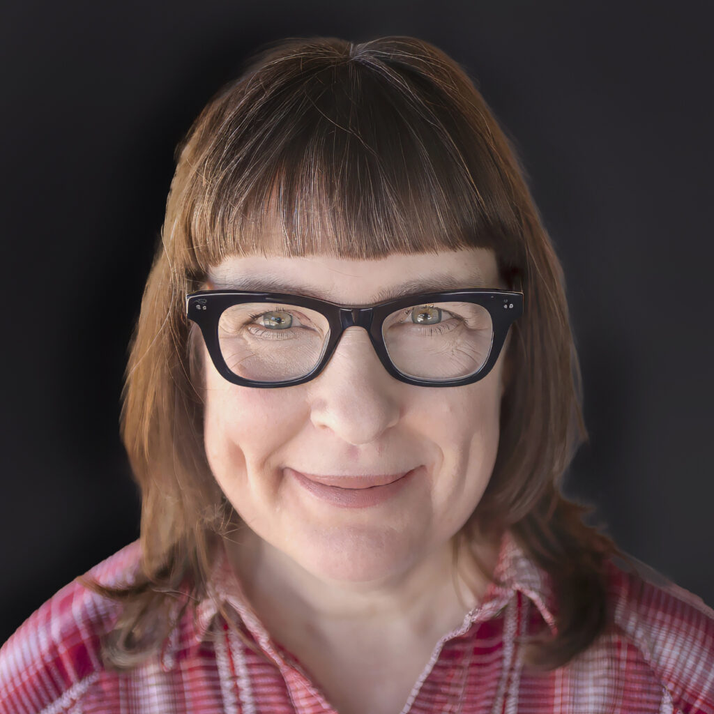 Portrait of Tucson, Arizona food photographer, cookbook author, and Sonoran cuisine expert Jackie Alpers 2025.